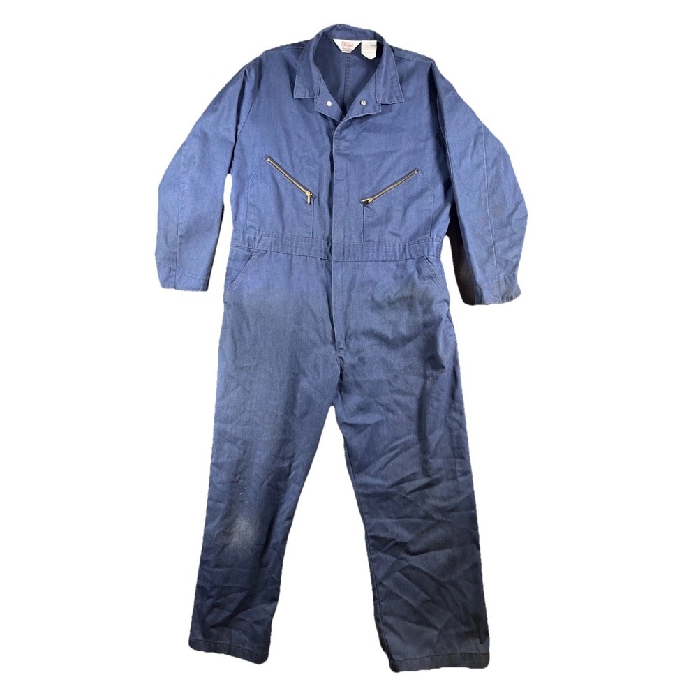 Walls Mastermade Blue coveralls Women's 16 Short- Workwear Hip Hop Vintage